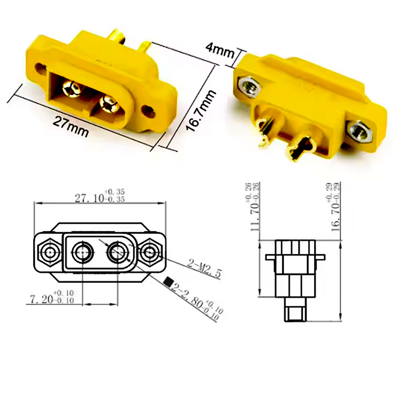 5/10pcs Amass XT60E Male Femal - Rc Helicopter Large ulasan dan harga