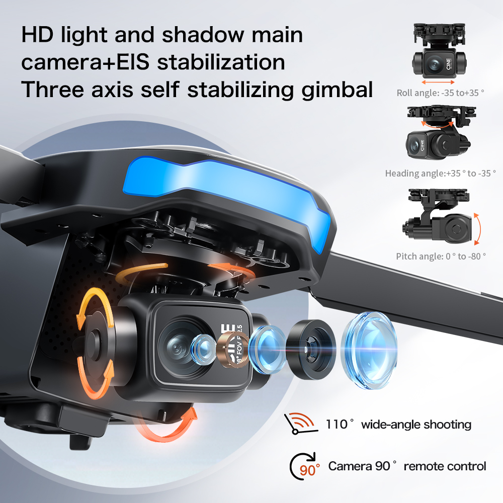 S-X1 MAX GPS Drone with 3-Axis - Rc Helicopter Charger ulasan dan harga